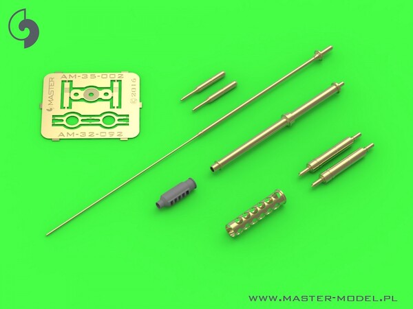 AH64 Apache M230 Chain gun Barrel, Pitot Tubes and tail antennae AM-32-092