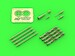 PZL P.11c - details set - wz. 33 machine gun barrels, gunsight and Venturi Tube (IBG) AM-32-120