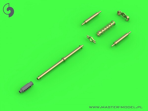 AH64 Apache M230 Chain gun Barrel, Pitot Tubes and tail antennae  AM-35-002