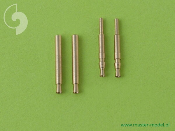 Messerschmitt Bf109 E3 - E9, T armament set (MG 17 tips, MG FF barrels) AM-48-009