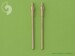 German aircraft machine gun MG 151 (20mm) barrels (2pcs) AM-48-015