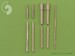 Focke Wulf Fw190 A7-A8 armament set (MG131 barrel tips, MG151 barrels, MG151 barrels in fairings) & Pitot Tube AM-48-019