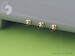 Curtiss P40E-N fairings with blast tubes for .50cal Browning (6pcs) AM-48-025