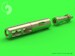Mikoyan MiG17A/P/F (Fresco A, B, C) - 37mm and 23mm gun barrels set & Pitot Tubes AM-48-090