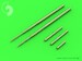 Mikoyan MiG17PF (Fresco D) - 23mm gun barrels set & Pitot Tubes AM-48-091