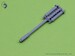 AH64 Apache M230 Chain gun Barrel, Pitot Tubes and tail antennae AM-48-125