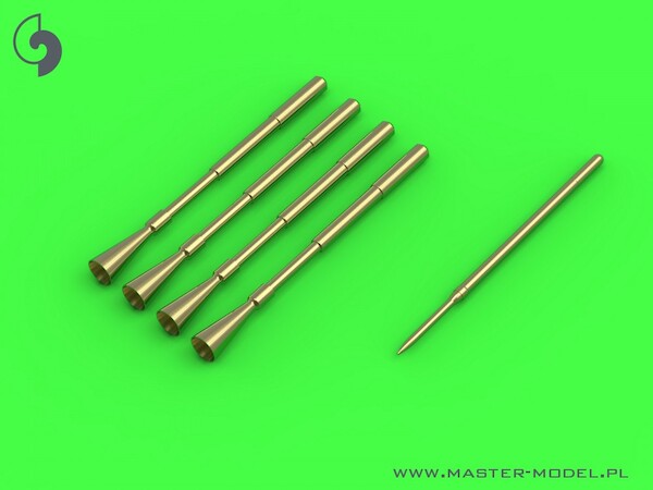 A1 Skyraider 20mm gun barrels with Flashiders and Pitot Tube AM-48-128