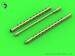 Boeing B17 Flying Fortress Machine Gun Set - Browning M2 .50 cal barrels with anti flash AM-48-138