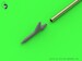 US WWII Pitot Tube - "Shark-fin" type probe (1 pc) - used on P36, P39, P40, P47, A36, B239, T6, B25 and many more AM-48-156