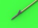 US WWII Pitot Tube - "Shark-fin" type probe (1 pc) - used on P36, P39, P40, P47, A36, B239, T6, B25 and many more AM-48-156