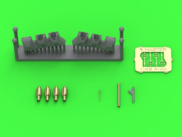 Curtiss P40L/N -Early- Warhawk Detail set (Eduard)  AM-48-181