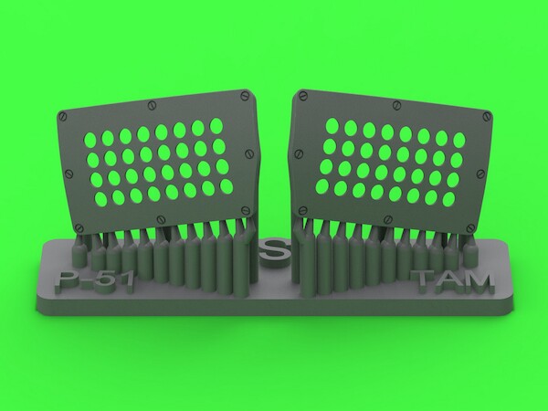 P51 Mustang Carburator Air Filter cover Standard Holed Type (Meng)  AM-48-192