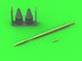 Sepecat Jaguar A Pitot tube and AOA probe (Kitty Hawk) AM-48-199