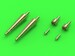 Spitfire MKIXe/XVIe Early version Conical Cannon Fairings - Hispano 20mm & Browning .50cal in fairings (Airfix) AM-48-201