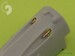 Messerschmitt Bf109 E3 - E9, T armament set (MG 17 tips, MG FF barrels) AM-72-009