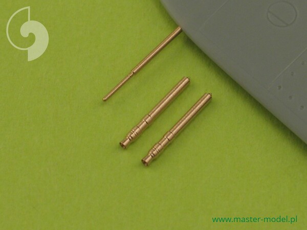 Messerschmitt Bf109 G5 - G14, K armament set (MG 131 tips) & Pitot Tube AM-72-011