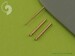 Messerschmitt Bf109 G5 - G14, K armament set (MG 131 tips) & Pitot Tube AM-72-011