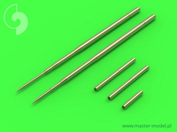 Mikoyan MiG17PF (Fresco D) - 23mm gun barrels set & Pitot Tubes AM-72-072