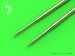 Mikoyan MiG17PF (Fresco D) - 23mm gun barrels set & Pitot Tubes AM-72-072