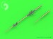 Suchoi Su17/20/22 (Fitter) Pitot tubes and 30mm gun barrels AM-72-106