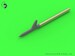 P47 Thunderbolt - details set - Browning .50 blast tubes, gunsight and Pitot Tube AM-72-145