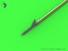US WWII Pitot Tube - "Shark-fin" type probe (1 pc) - used on P-36, P-39, P-40, P-47, A-36, B-239, T-6, B-25 and many more AM-72-146