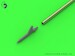 US WWII Pitot Tube - "Shark-fin" type probe (1 pc) - used on P-36, P-39, P-40, P-47, A-36, B-239, T-6, B-25 and many more AM-72-146