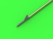 US WWII Pitot Tube - "Shark-fin" type probe (1 pc) - used on P-36, P-39, P-40, P-47, A-36, B-239, T-6, B-25 and many more AM-72-146