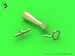 PZL P11a/b/c Detail set - MG Barrels, gunsight & Venturi tube AM-72-150