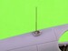 Whip Antenna P51 Mustang with Malcolm hood (Eduard) AM-72-179