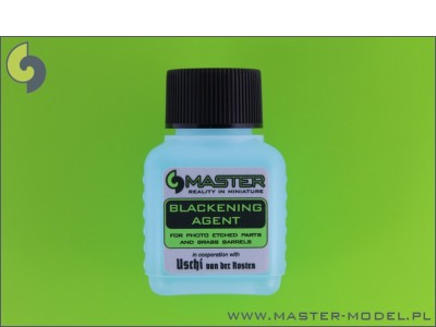 Master Blackening Agent for photo etched parts and brass barrels MM-001