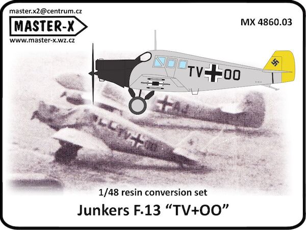 Junkers F.13 "Luftwaffe  TV+00" (Mikro Mir)  MX4860-03