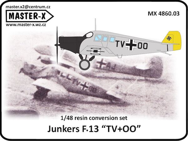 Junkers F.13 "Luftwaffe TV+00" (Mikro Mir) MX4860-03