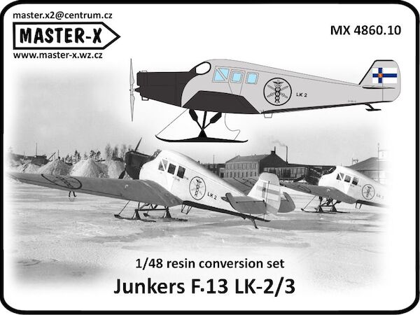 Junkers F.13 "LK-1/2  on Ski's " (Mikro Mir)  MX4860-10
