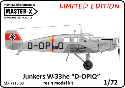 Junkers W.33he (D-OPIQ) MX7215-3