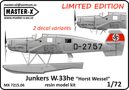 Junkers W.33he "Horst Wessel" MX7215-6
