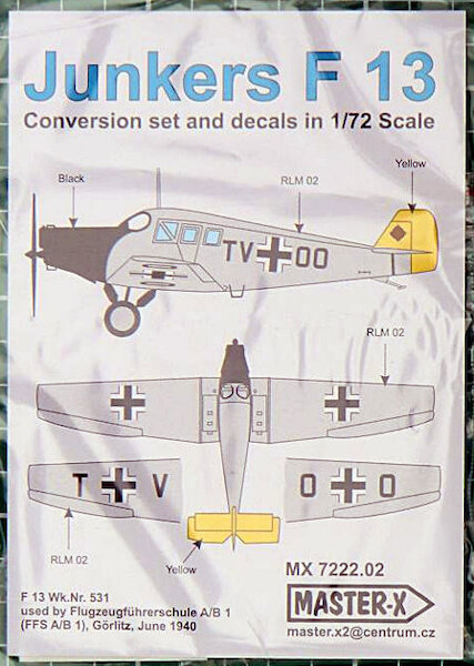 Junkers F13 (Luftwaffe)  MX7222.02