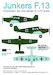 Junkers F.13 conversion set "DB+MO MX72206