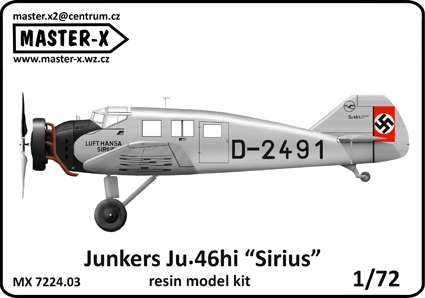 Junkers Ju.46hi (W/Nr.2745 D-2491 "Sirius") MX7224-3