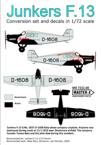 Junkers F.13 "Bata"  MX722208