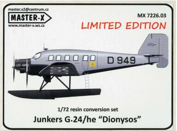 Junkers G.24/he "Dionysos" (Revell/VEB)  MX7226-3