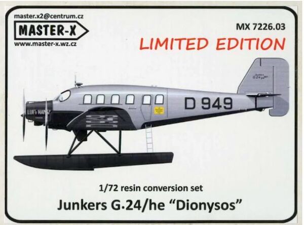 Junkers G.24/he "Dionysos" (Revell/VEB) MX7226-3