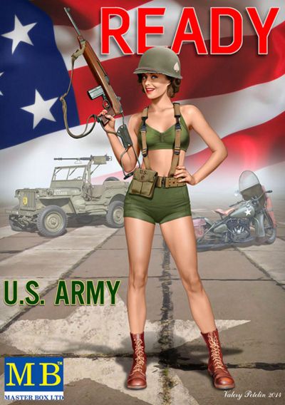 Pin Up Srs 3: "Alice - US Army"  mb24003