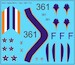 SAAF Sabre MK6 1961 (NM with Blue Orange bands) mav480148