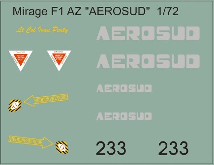 SAAF Mirage F1AZ "Aerosud"  48-155
