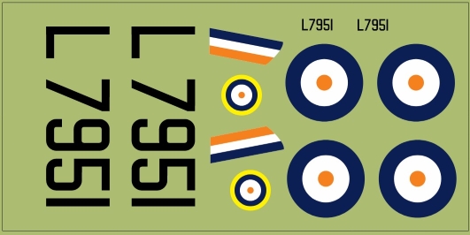 SAAF Avro Anson MK1 Camouflage 72-0114