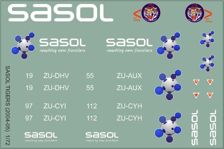 Aero L29 Delphin (SASOL Tigers 2004/2005) 72-0140