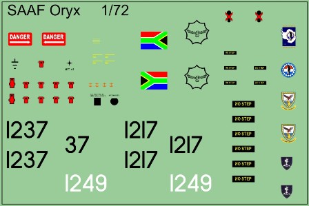 SAAF Oryx 72-0222