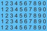 SAAF Numbers (Big & Black) 72-127