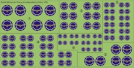 SAAF Coockiecutter in colour 72-151